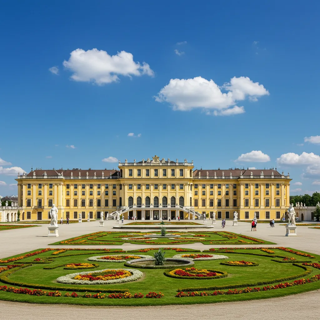 Schönbrunn Palace in Vienna