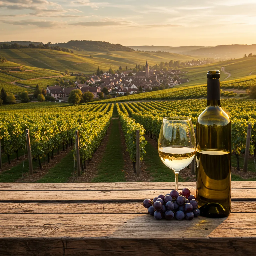 Paysage Alscace Vignoble