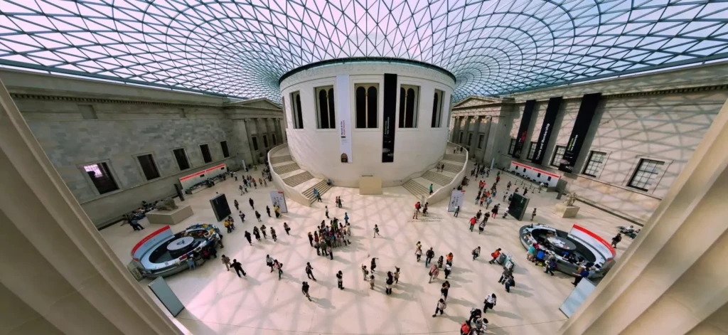 L'intérieur du British Museum
